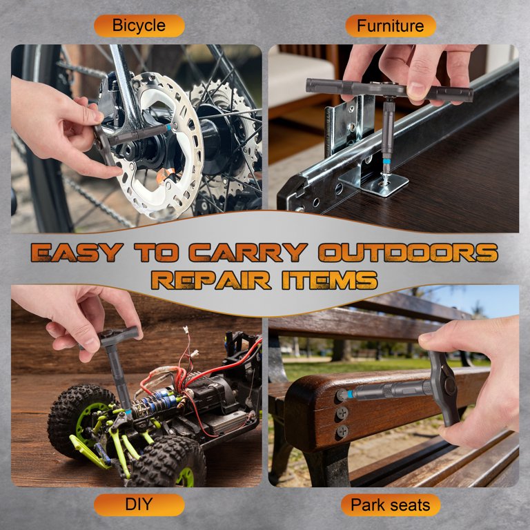 YTAKY 24-in-1 Magnetic Screwdriver Set with Ratchet Handle photo 7