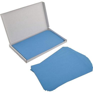 Personalized Top Bound Covers - Blue Backs Per 50 Pack, Made In USA