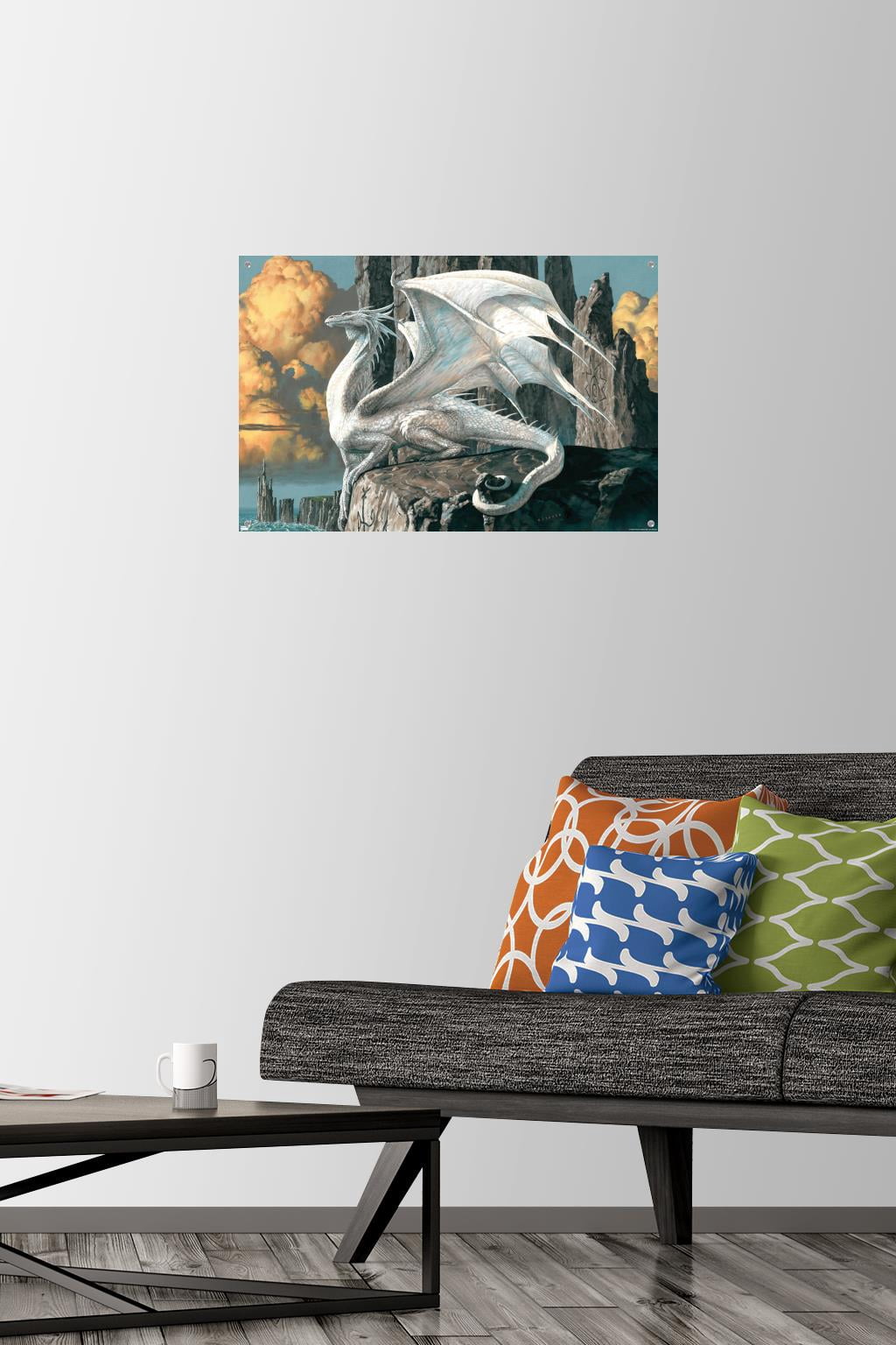 Ciruelo - Hobsyllwin Wall Poster with Pushpins, 14.725" x 22.375"