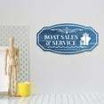 thumbnail image 5 of Victorian Plus Boat Sales & Service Wall or Door Sign | Harbor Marina Signage -Small, 5 of 8