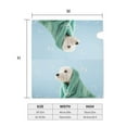 thumbnail image 5 of Fotbe Dog Wrapped in Towel Mailbox Covers Post Letter Box Cover Garden Decor Standard Size-25.5x21 in, 5 of 9