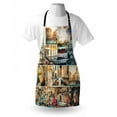 thumbnail image 3 of Travel Apron Collage of Various Views of Venice City with Canal Cathedral Palace Travel Theme, Unisex Kitchen Bib Apron with Adjustable Neck for Cooking Baking Gardening, Multicolor, by Ambesonne, 3 of 3