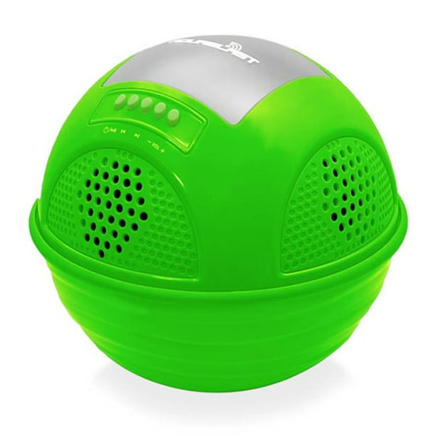 Aqua Blast Bluetooth Système de Haut-Parleurs de Piscine Flottante&44; Vert