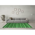 thumbnail image 3 of Ahgly Company Indoor Rectangle Oriental Emerald Green Traditional Area Rugs, 8' x 10', 3 of 4