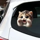 thumbnail image 4 of Pegatinas personalizadas para coche | Vinilos impermeables para carrocería | Protección contra arañazos y pintura | 13 x 13 cm (5,12 x 5,12 pulgadas) | Marrón, 4 of 6