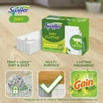 thumbnail image 3 of Swiffer Sweep + Mop, Dry Pads Refill, Floor Cleaner, Cleaning Cloths, Gain, 32ct, 3 of 13