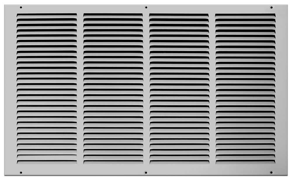 US AIRE 30 x 14 White Steel Return Grille 1400 