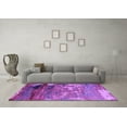 thumbnail image 3 of Ahgly Company Indoor Rectangle Oriental Purple Industrial Area Rugs, 6' x 9', 3 of 4