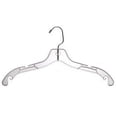 thumbnail image 2 of Only Hangers Only Clear Plastic 17" Dress (Box of 100), 2 of 3