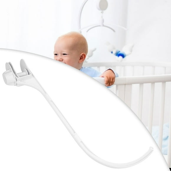 Soporte para sonajeros de bebé, campana para cuna de bebé, soporte para sonajeros de cuna, soporte para brazo colgante para cuna de bebé, confiable y duradero