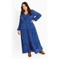 thumbnail image 2 of Avenue Women's Plus Size Desi Ruffle Dress, 2 of 2