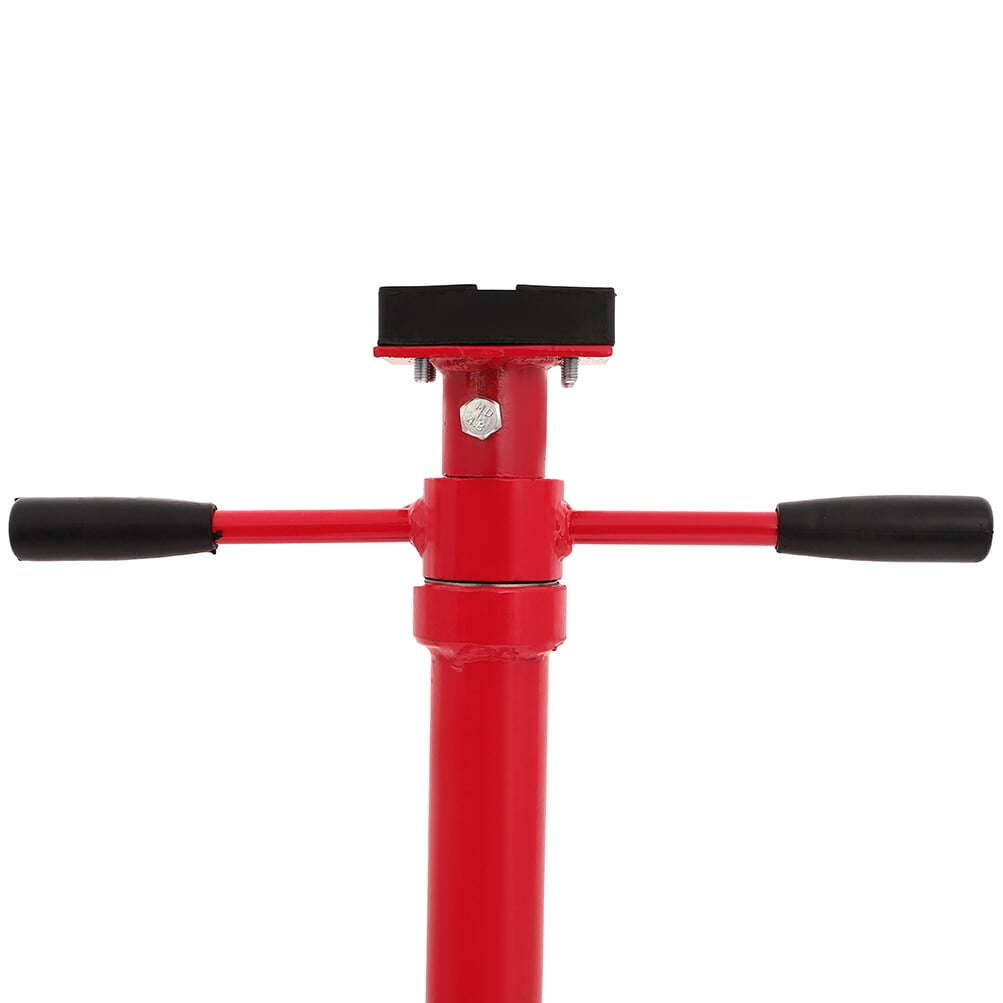 Cciyu RED Steel Jack Stands Car Emergency Low Profile Lift Hand Tool Adjustable