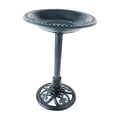 thumbnail image 3 of GROWTH TANK Birdbath Outdoor Freestanding Birdbaths Rustic Standing Outdoor Garden Bird Bath Green, 3 of 9