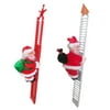 Toteaglile LED Christmas Decoration Santa Claus Electric Climbing Hanging Xmas Toys 2pcs
