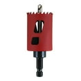 thumbnail image 2 of MORSE MHSA21C Hole Saw, 1-5/16 in Dia, 1-15/16 in D Cutting, 3/8 in Arbor, 4/6 TPI, HSS Cutting Edge, 2 of 2