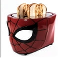 thumbnail image 6 of Uncanny Brands 2-Slice Toaster, Red with Shade Selector Dial and Removable CrumbTray, 6 of 11