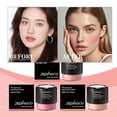 thumbnail image 2 of Transparent Pastel Blush Mushroom Head Air Cushion Powder Relaxing Mist Soft Color Highlighter There are 3 Options, 2 of 4