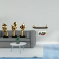 thumbnail image 2 of Estatuas de pensadores,Estatuas de pensadores,esculturas de arte abstracto para mesa,Figuras modernas con rostros para decorar el escritorio,Porta incienso,Quemador de incienso con forma de, 2 of 8