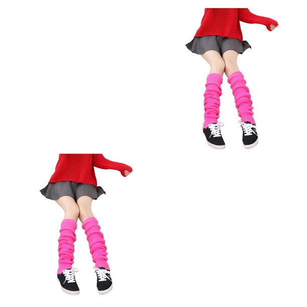 Minnieouse Paquete de 2 calcetines de invierno hasta el muslo, calentadores de piernas, calcetín largo, botas, calcetines hasta la rodilla para mujer, para Type1 NO1 Minnieouse CBP234041