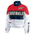 thumbnail image 2 of Women's WEAR by Erin Andrews  Red/White St. Louis Cardinals Racing Full-Zip Jacket, 2 of 4