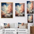 thumbnail image 4 of Designart "Majestic Pillows of the Clouds" Landscape & Nature Floater Framed Canvas Art Print, 4 of 7