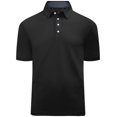 thumbnail image 3 of SWISSWELL Men's Casual Polo Botton Turn-Down Collar Shirt Short Sleeve Loose Polo Shirt For Men, 3 of 6