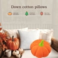 thumbnail image 4 of Simulated Pumpkin Pillow Plush 11.8 inch Cushion Fall Decorations Stuffed Throw Pillows, Thanksgiving Christmas Halloween Bedroom Sofa Couch, Pumpkin Toy Gifts for Women Kids, 4 of 7