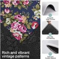 thumbnail image 3 of Pioneer Flower Floral Print Pattern Kitchen Rugs Sets Of 3,Kitchen Runner Rugs Non Skid Washable,Decorative Kitchen Floor Mats for Kitchen,Sink,Laundry,17"x30"+ 17"x47" + 17"x59", 3 of 6