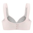 thumbnail image 3 of CHGBMOK Womens Seamless Wireless Push Up Bras Comfortable Breathable Bras Solid Full Coverage Lift Bras, 3 of 6