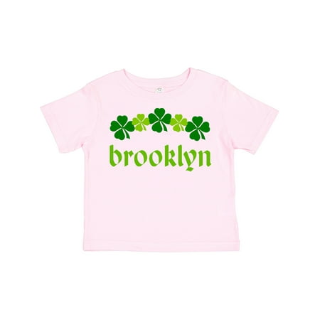 

Inktastic Brooklyn New York Irish Gift Toddler Boy or Toddler Girl T-Shirt