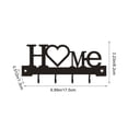 thumbnail image 3 of Apmemiss Clearance HOME Key Rack Wrought Iron Wall Shelving Unit Metal Decorative Hook Rack Entryway Coat Rack, 3 of 6