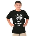 thumbnail image 5 of Like Pig Butts Cannot Lie Bacon Lover Crewneck T Shirts Boy Girl Teen Brisco Brands L, 5 of 6
