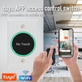 thumbnail image 2 of Interruptor Inteligente Tuya Wifi Botón de Liberación de Salida de Puerta Sin Contacto Inducción Infrarroja para Control de Acceso Control Remoto A, 2 of 5