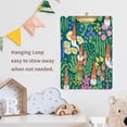 thumbnail image 7 of Coolnut Gnome Plants Acrylic Clipboard with Low Profile Gold Metal Clip Standard A4 Letter Size Decorative Clipboards for Office,Jobsite,Medical,School, 7 of 7