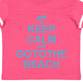 thumbnail image 4 of Inktastic Keep Calm Go to the Beach Boys or Girls Toddler T-Shirt, 4 of 5