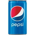 thumbnail image 2 of Pepsi Soda, 7.5 Ounce Mini Cans, 10 Pack, 2 of 8