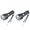 thumbnail image 3 of Wosthever Linterna Antorcha ajustable Linterna de mano portátil Senderismo Pesca Luz de emergencia Lámpara de aleación de aluminio Búsqueda turística Iluminación y accesorios Luz P70 Wosthever HA074109-02, 3 of 6