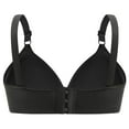 thumbnail image 4 of Riforla Women Seamless Lift up Plus Size Bra Full Cup Push up Bra with No Underwire Retraction and Sag Bra Cover Women Bras Black 50, 4 of 8
