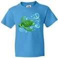 thumbnail image 3 of Inktastic Sea Turtle Swimming Youth T-Shirt, 3 of 5