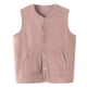 thumbnail image 2 of Chaqueta y abrigos casuales sin mangas y sin capucha para mujer, de moda, de color sólido, sin mangas, de terciopelo, con bolsillo grueso, abrigo para mujer, 2 of 5