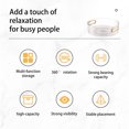 thumbnail image 4 of 360° Rotating 5-Section Snack Organizer - Durable Plastic Serving Tray for Parties & Home Use (Food-Safe Materials), 4 of 6