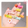 thumbnail image 2 of AMERTEER Hair Clips for Girls, 24Pcs Hair Clips for Kids Women, Cute Candy Color Cartoon Design Hair Pins(Mixed color), 2 of 4