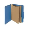 Smead Recycled Pressbrd 2-Dvdr Classfctn Folders