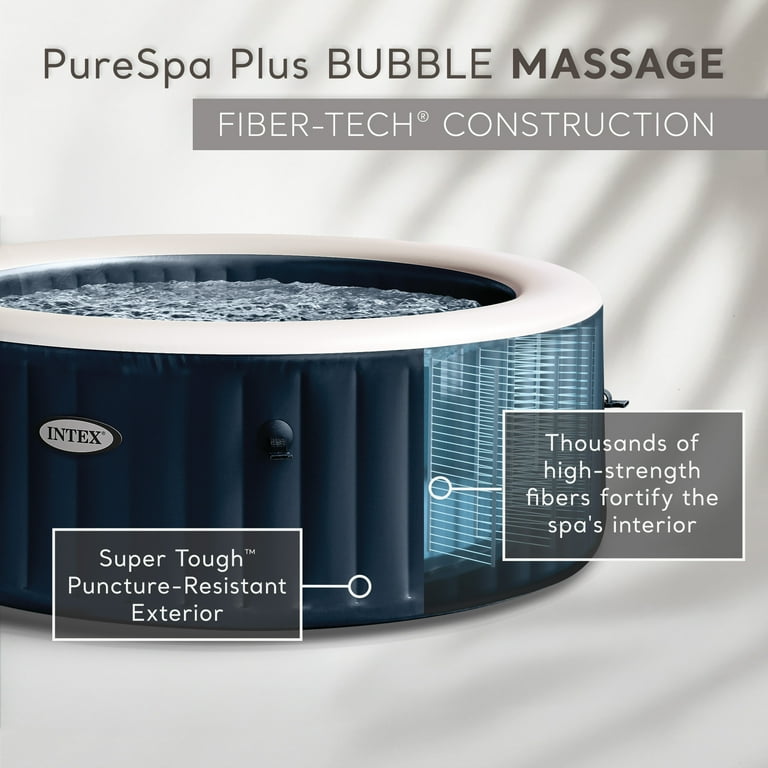 Intex PureSpa Plus Inflatable Hot Tub Spa, Person, Bubble