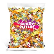 Old Fashioned Hard Candy Assortment Arcor, Butter 'n' Cream, Ginger, Fruit Filled, Butterscotch, Bulk Pack 3 Pounds