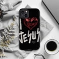 thumbnail image 6 of I Love Jesus Phone Case, Christian Faith Religious Quote iPhone Cover, Heart of Jesus Bible Verse Gift Case for iPhone 17 16 15 14 13 12 11 Pro Max Mini, 6 of 6