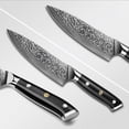 thumbnail image 4 of SURJDE Kitchen Chef Knife 6 Inch Damasucs Chef Knife VG10 Japanese Chefs Knife Full Tang Knife G10 Handle for Home Cook Meat Cutting, 4 of 7