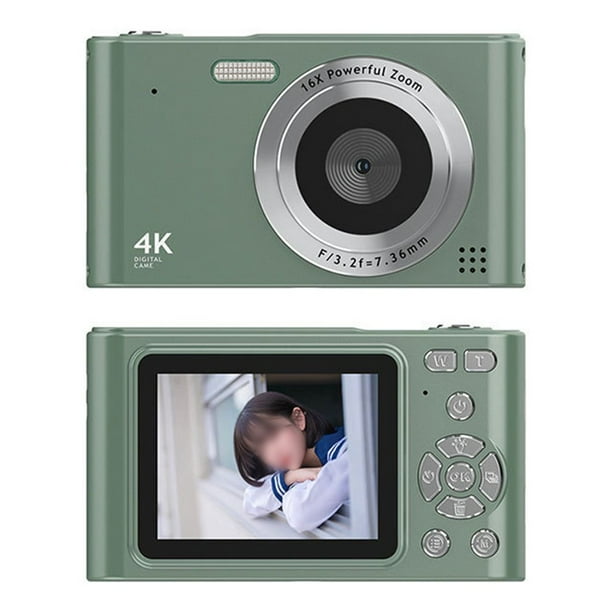 Cámara digital recargable para cámara zoom 16x 1080P 48MP cámara