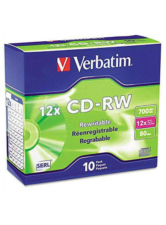 Blank CDRW Discs in Blank Media