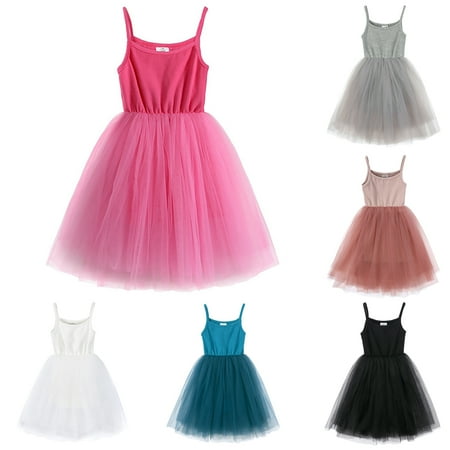 

GYRATEDREAM Baby Girls Toddler Tutu Dress Sleeveless Princess Infant Tulle Sundress 9M-8T
